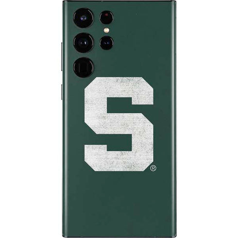 Michigan State University Spartans Away Grey S Galaxy S22 Ultra Skin