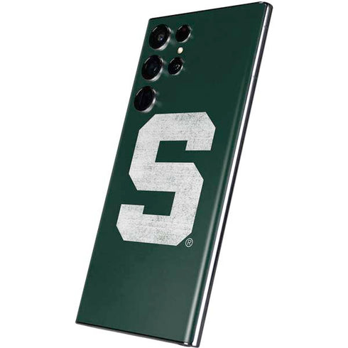 Michigan State University Spartans Away Grey S Galaxy S22 Ultra Skin