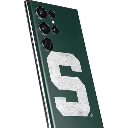Michigan State University Spartans Away Grey S Galaxy S22 Ultra Skin