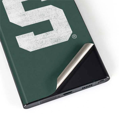 Michigan State University Spartans Away Grey S Galaxy S22 Ultra Skin