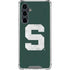 Michigan State University Spartans Away Grey S Galaxy S23 FE Clear Case