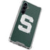 Michigan State University Spartans Away Grey S Galaxy S23 FE Clear Case