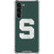 Michigan State University Spartans Away Grey S Galaxy S23 Plus Clear Case