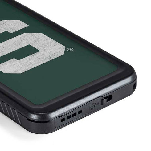 Michigan State University Spartans Away Grey S Galaxy S23 Plus Waterproof Case