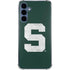 Michigan State University Spartans Away Grey S Galaxy S24 Clear Case