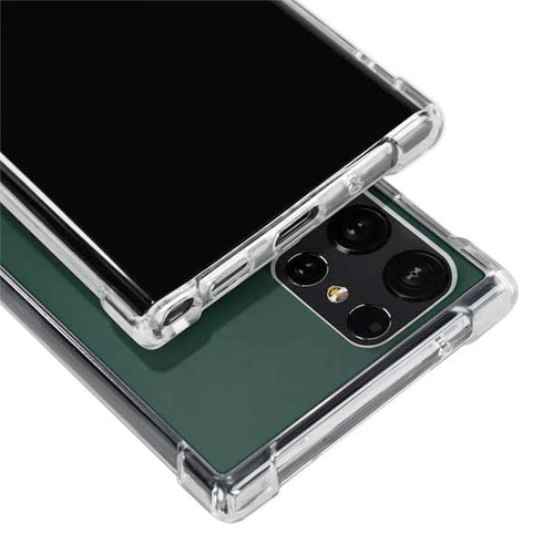 Michigan State University Spartans Away Grey S Galaxy S24 Ultra Clear Case