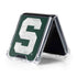 Michigan State University Spartans Away Grey S Galaxy Z Flip5 5G Clear Case