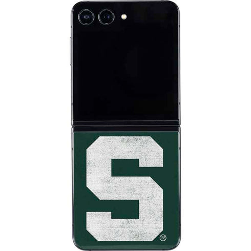 Michigan State University Spartans Away Grey S Galaxy Z Flip5 5G Skin