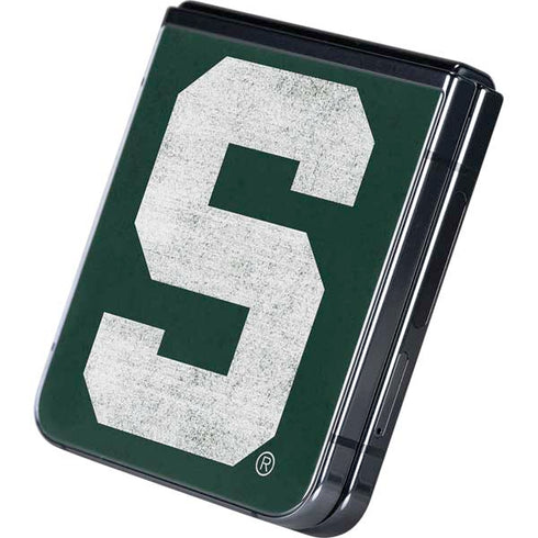Michigan State University Spartans Away Grey S Galaxy Z Flip5 5G Skin