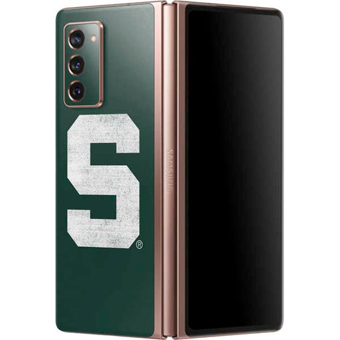 Michigan State University Spartans Away Grey S Galaxy Z Fold2 5G Skin