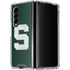 Michigan State University Spartans Away Grey S Galaxy Z Fold4 5G Clear Case
