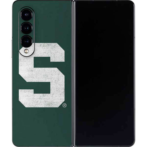 Michigan State University Spartans Away Grey S Galaxy Z Fold4 5G Skin