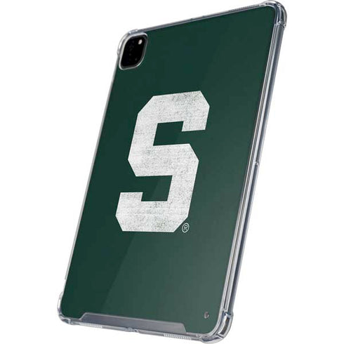 Michigan State University Spartans Away Grey S iPad Pro 12.9in (2020) Clear Case