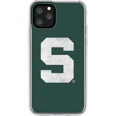 Michigan State University Spartans Away Grey S iPhone 11 Pro Clear Case