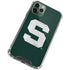 Michigan State University Spartans Away Grey S iPhone 11 Pro Max Clear Case