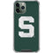 Michigan State University Spartans Away Grey S iPhone 11 Pro Max Clear Case