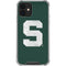 Michigan State University Spartans Away Grey S iPhone 12 Clear Case