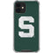 Michigan State University Spartans Away Grey S iPhone 12 Mini Clear Case