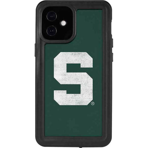 Michigan State University Spartans Away Grey S iPhone 12 Mini Waterproof Case