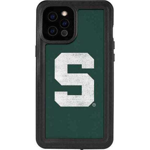 Michigan State University Spartans Away Grey S iPhone 12 Pro Max Waterproof Case