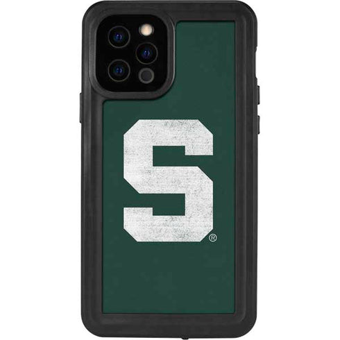 Michigan State University Spartans Away Grey S iPhone 12 Pro Waterproof Case