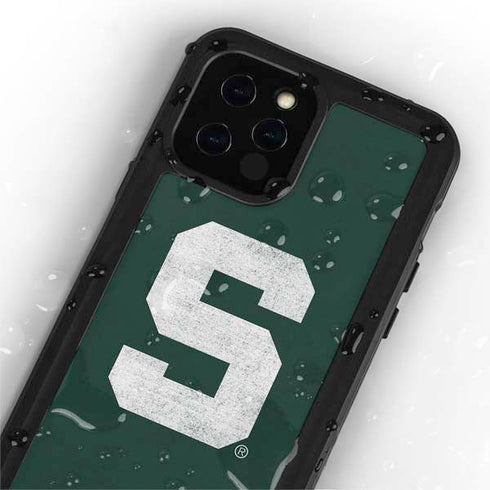 Michigan State University Spartans Away Grey S iPhone 12 Pro Waterproof Case