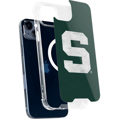 Michigan State University Spartans Away Grey S iPhone 13 MagSafe Case