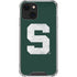 Michigan State University Spartans Away Grey S iPhone 13 Mini Clear Case