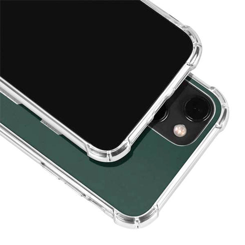 Michigan State University Spartans Away Grey S iPhone 13 Mini Clear Case