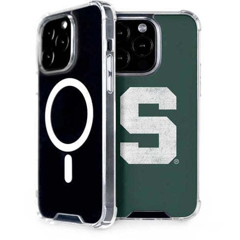 Michigan State University Spartans Away Grey S iPhone 13 Pro MagSafe Case