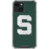 Michigan State University Spartans Away Grey S iPhone 14 Plus Clear Case