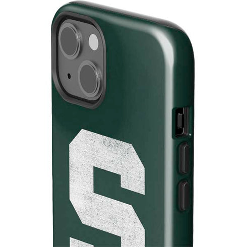 Michigan State University Spartans Away Grey S iPhone 15 Impact Case
