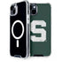 Michigan State University Spartans Away Grey S iPhone 15 Plus MagSafe Case