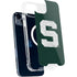 Michigan State University Spartans Away Grey S iPhone 15 Plus MagSafe Case