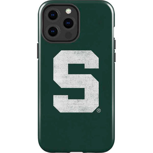 Michigan State University Spartans Away Grey S iPhone 15 Pro Max Impact Case