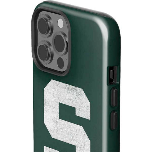 Michigan State University Spartans Away Grey S iPhone 15 Pro Max Impact Case