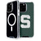 Michigan State University Spartans Away Grey S iPhone 15 Pro Max MagSafe Case