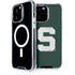 Michigan State University Spartans Away Grey S iPhone 15 Pro Max MagSafe Case