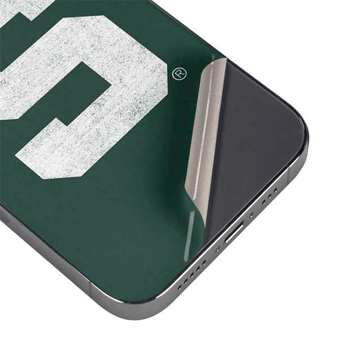 Michigan State University Spartans Away Grey S iPhone 14 Pro Max Skin