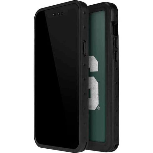 Michigan State University Spartans Away Grey S iPhone 14 Pro Max Waterproof Case