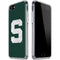 Michigan State University Spartans Away Grey S iPhone SE (2nd & 3rd Gen) Clear Case