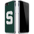 Michigan State University Spartans Away Grey S iPhone SE (2nd & 3rd Gen) Clear Case