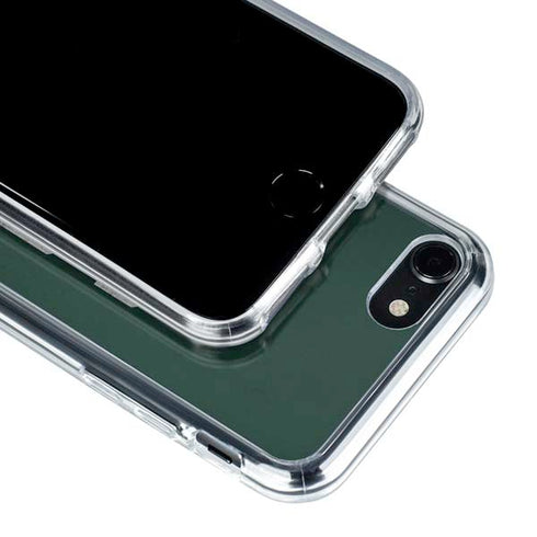 Michigan State University Spartans Away Grey S iPhone SE (2nd & 3rd Gen) Clear Case