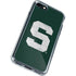 Michigan State University Spartans Away Grey S iPhone SE (2nd & 3rd Gen) Clear Case