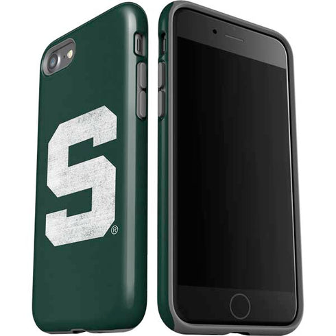 Michigan State University Spartans Away Grey S iPhone SE (2nd & 3rd Gen) Pro Case