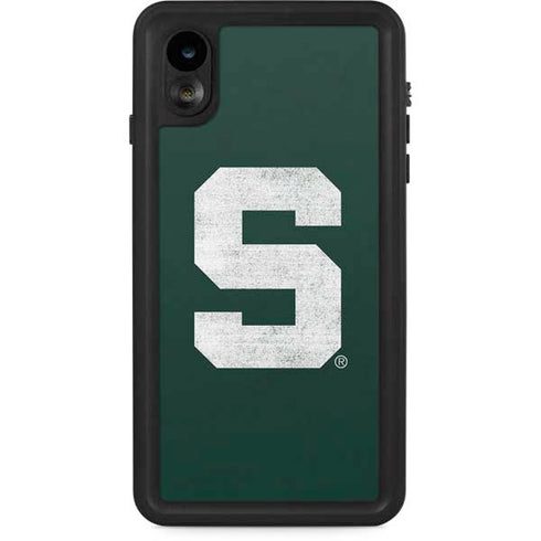 Michigan State University Spartans Away Grey S iPhone XR Waterproof Case
