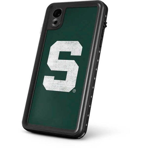 Michigan State University Spartans Away Grey S iPhone XR Waterproof Case