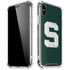 Michigan State University Spartans Away Grey S iPhone XS Max Clear Case