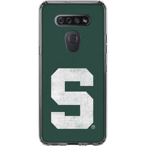 Michigan State University Spartans Away Grey S LG K51/Q51 Clear Case