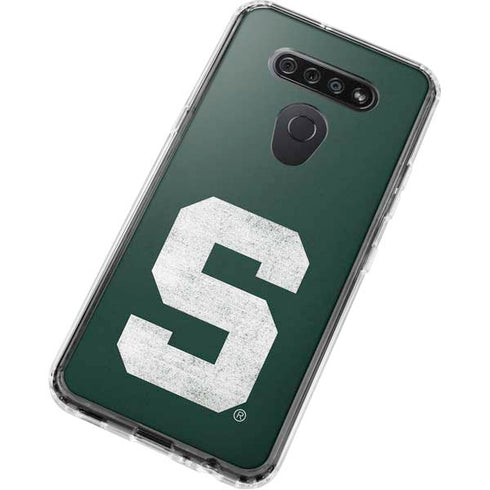Michigan State University Spartans Away Grey S LG K51/Q51 Clear Case